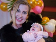 Снимки от погачата на първата внучка на Илиана Раева