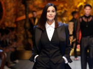 Моника Белучи - голямата звезда на Седмицата на модата в Милано